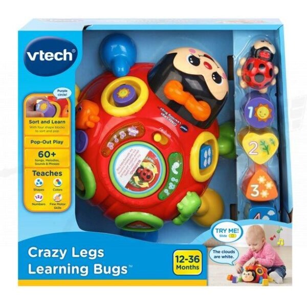Vtech Juguete Interactivo Crazy Legs Musical Insectos - Image 4