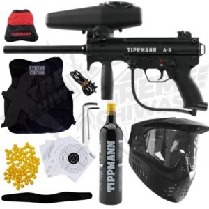 Marcadora Tippmann A5 Cyclone Mecánica Paquete .68