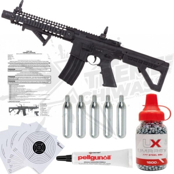 Crosman Dpms Sbr CO2 Automatic Rifle Bbs .177 (4.5mm)