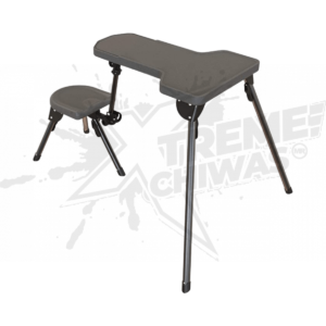 Caldwell Folding Shooting Table Ambidextrous Seat Base