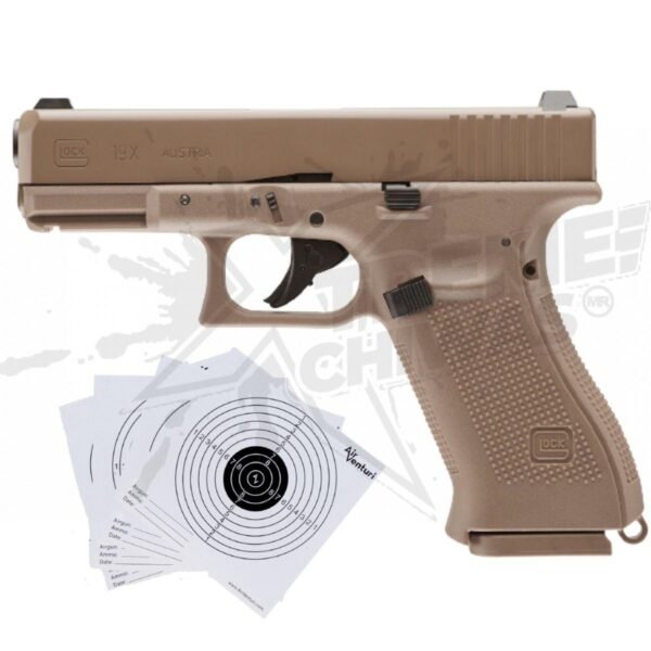 Umarex Glock 19x Gen 5 Arena Blowback CO2 Bbs .177 (4.5mm) Pistol