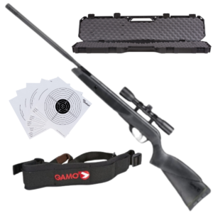 Gamo Raptor Whisper NitroPiston Rifle Hard Case .177 (4.5mm)