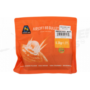 Double Bell biodegradable BBs 0.36G [2500rds] (Black)