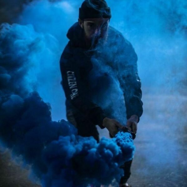 Smoke Grenade EG25 Enola Gaye Blue - Image 2
