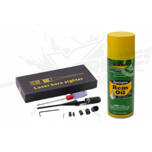 Universal Laser Collimator Combo .22-.50 + Rem Oil Lubricant 10oz