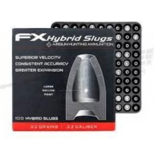 Municiones Ojivas Punta Hueca Fx Hybrid Slug Cal.22