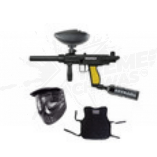 Marcadora Tippmann Gotcha FT12 Paquete 4 Tippmann  FT12, Chalecos, Caretas, Tanques, Hopper - Image 2
