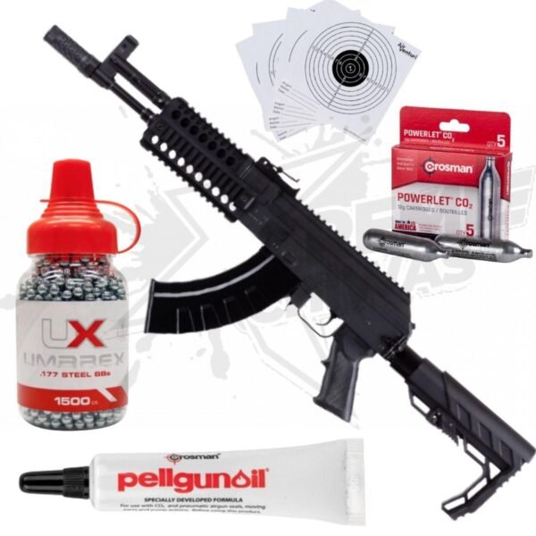 Crosman AK1 Full Auto CO2 .177 (4.5mm) Rifle