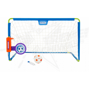 Little Tikes 2-in-1 Soccer Goal with Net, Ball, and Pump
