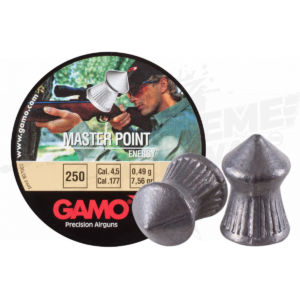 Pellets Gamo .177 Master Point 7.56 gr 250 pz .177 (4.5mm)