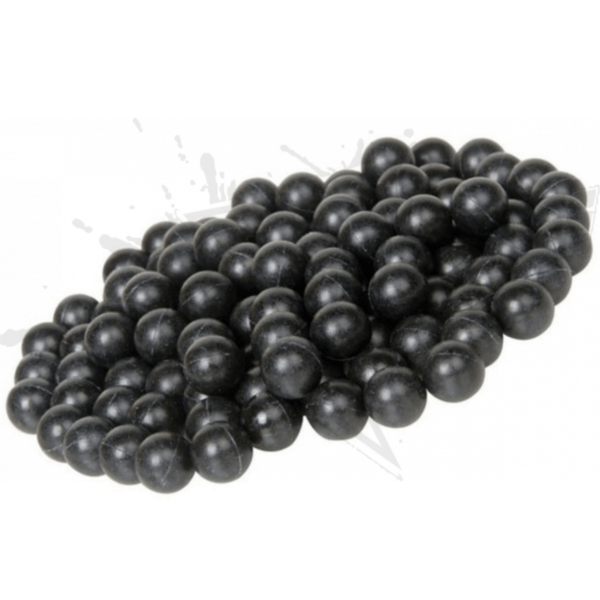 100 Pelotas Reusables Calibre .43 Color Negro