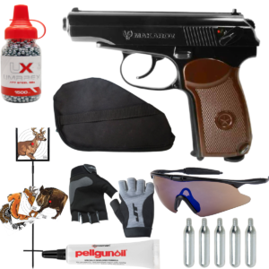 Legends Makarov CO2 Bbs Pistol Package .177 (4.5mm)