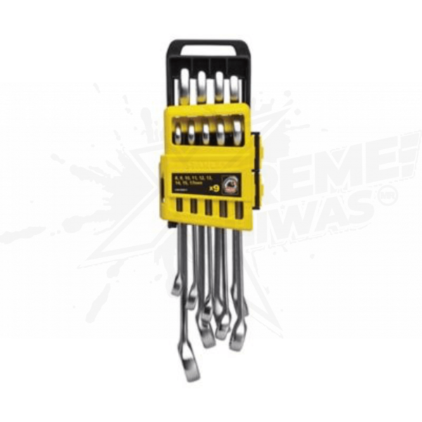 Stanley Juego de 9 llaves combinadas metricas - Image 2