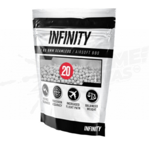 Infinity BBs Caliber 6mm 0.25g 5000 Airsoft Valken 1kg