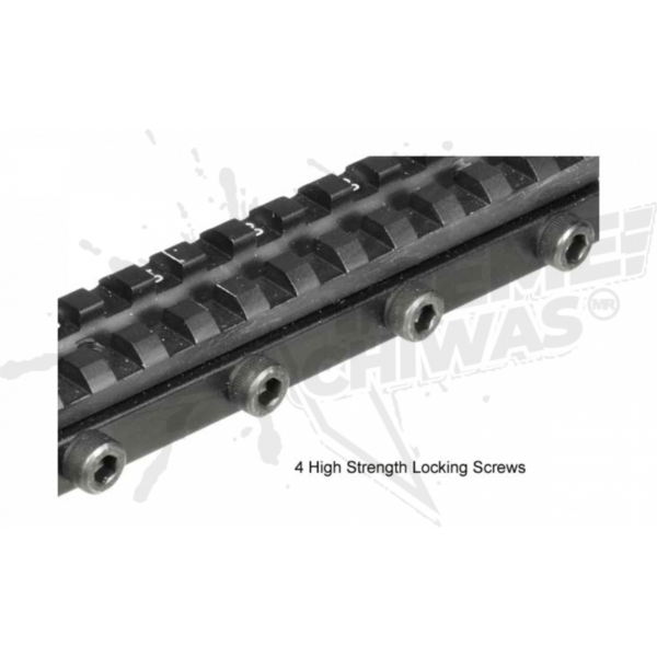 Riel Utg Picatinny 20mm Super Slim 11 Ranuras Airsoft Xtr - Image 3