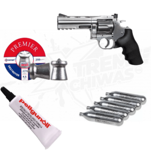 Revolver Dan Wesson 715 4In Pellgun Pellet CO2 .177 (4.5mm)
