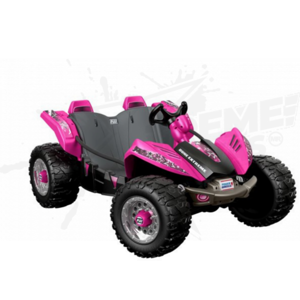 Carrito Dune Racer 12v Color Rosa Para Niños Power Wheels