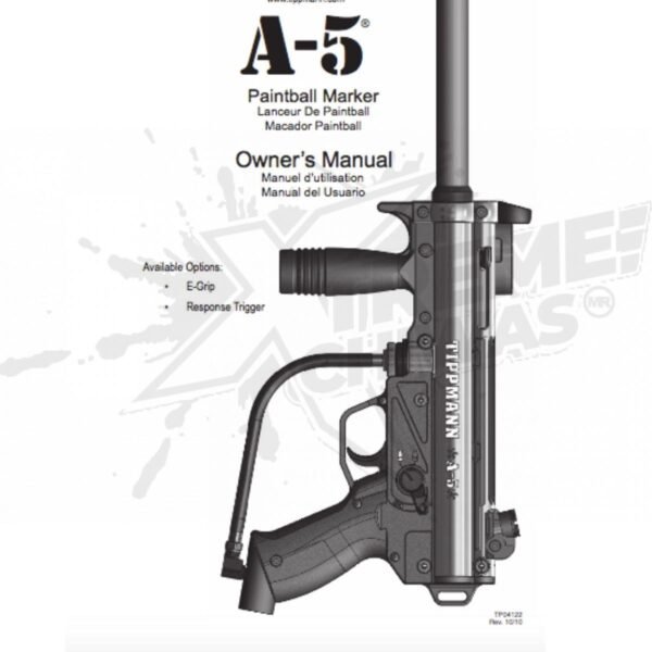 Marcadora Tippmann A5 Cyclone Mecánica Paquete .68 - Image 2