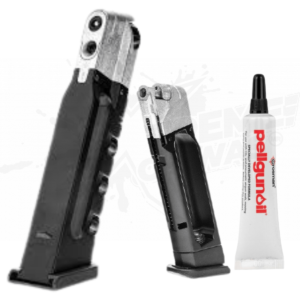 Magazine Glock 17 Gen 5 Pellgun Negro CO2 14rds 6mm