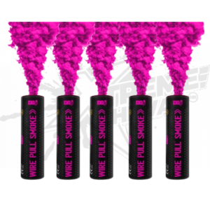 5 Granadas De Humo Wire Pull Rosa Enola Gaye WP40
