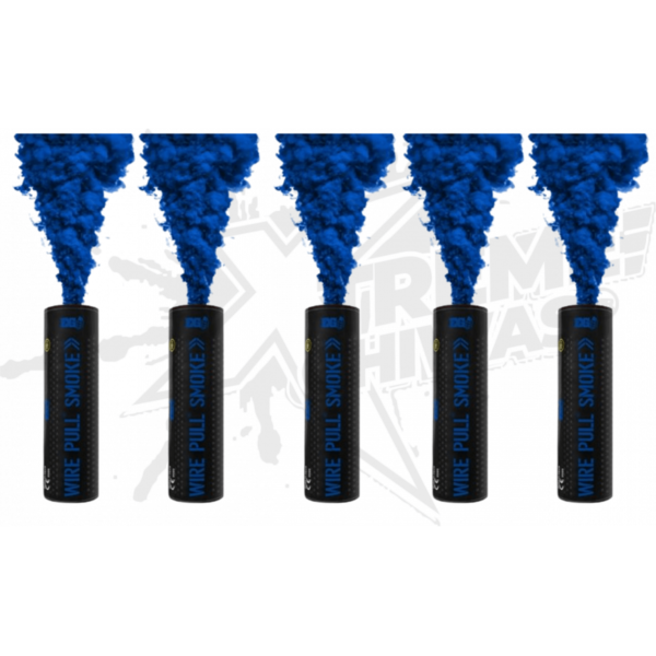 Paquete 5 Granadas de Humo Wire Pull Azul Enola Gaye WP40