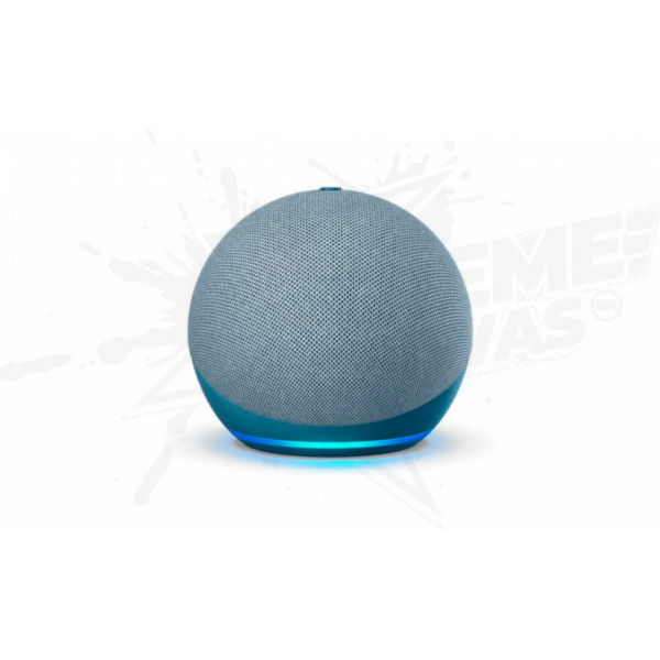 Bocina Alexa Echo Dot Cuarta Generación Azul + Foco Inteligente Sengled - Image 4