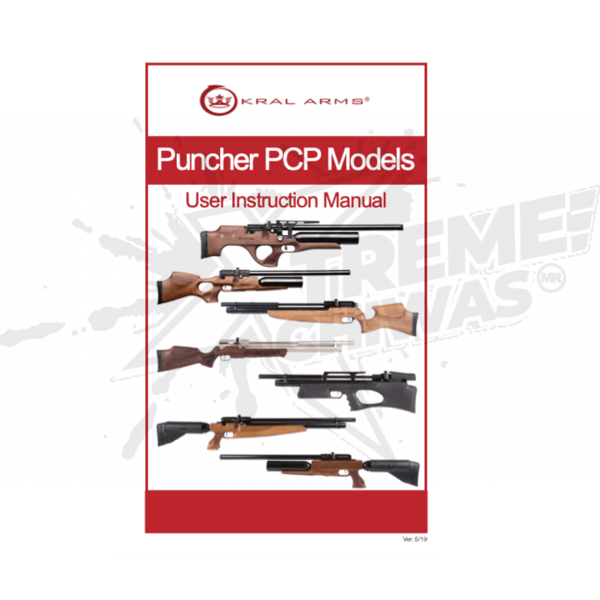 Kral Puncher Pro 500 .177 (4.5mm) Rifle Package + 4500psi PCP Pump - Image 4