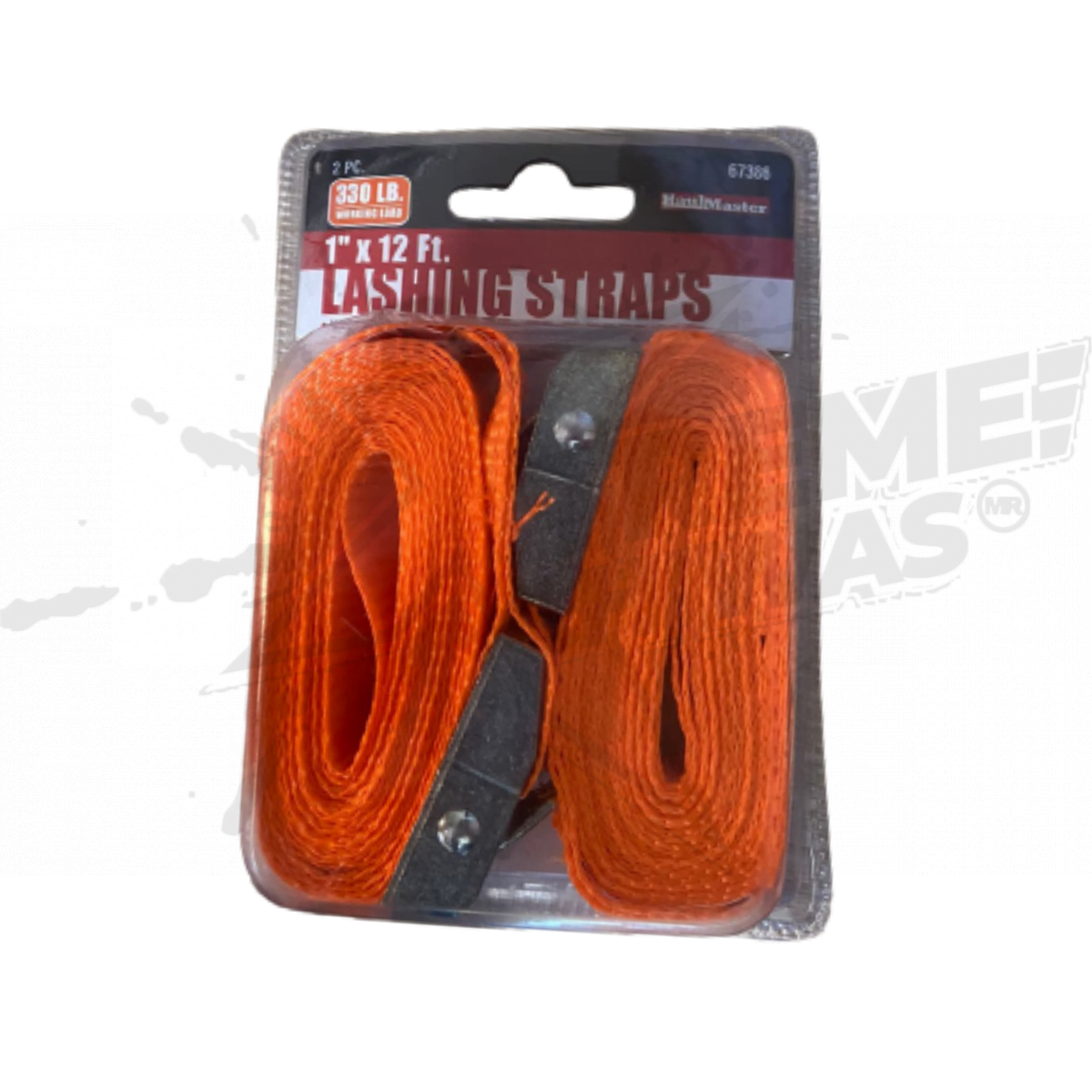 Haul Master 2-Piece Orange Tie-Down Straps