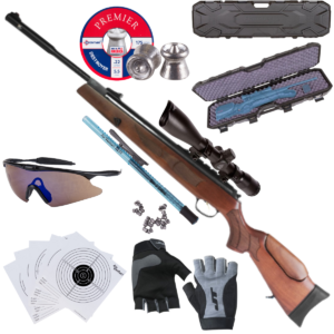 Hatsan 135 Qe Vortex Air Nitro Piston Rifle Package .25 (6.35mm)