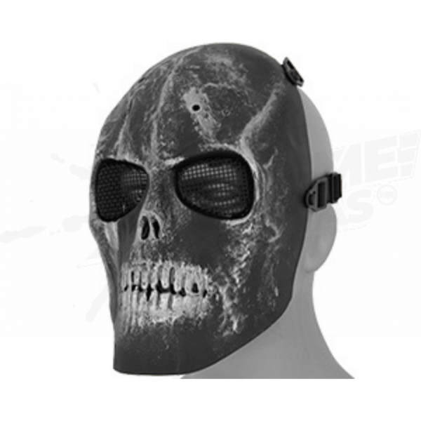 Mascara de Protección Paintball De Calavera Negra - Image 2
