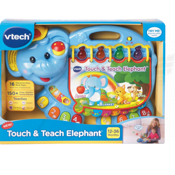 Libro Interactivo Musical con Luces y Sonidos Elefante Vtech - Image 2