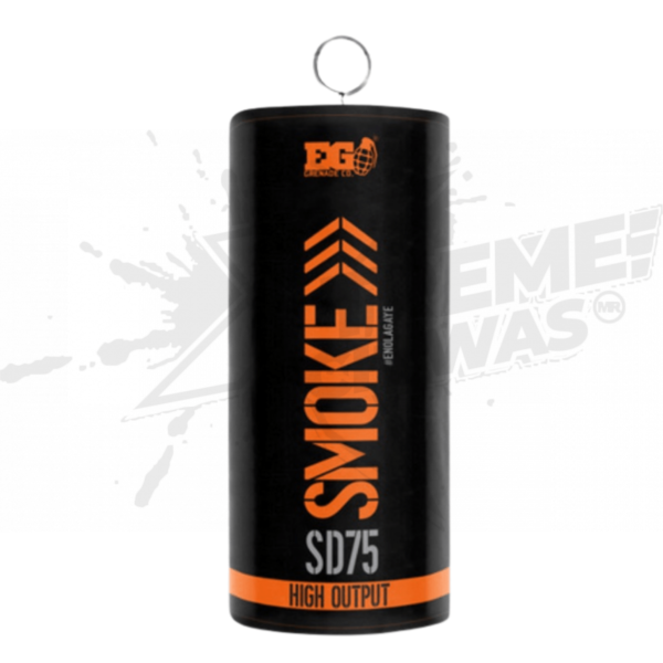 Enola Gaye SD75 Gotcha Orange Smoke Grenade