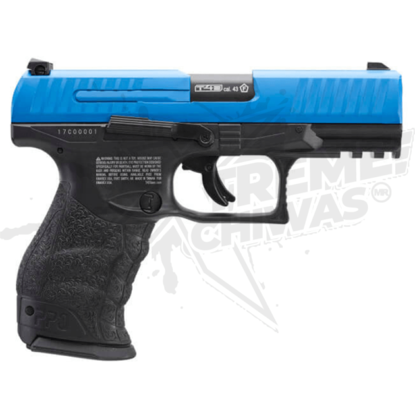 Pistola Gotcha Walther PPQ M2 Azul CO2 .43 - Image 2