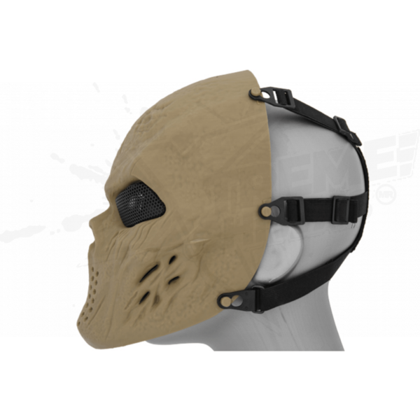 Mascara Careta Airsoft Gotcha Villain Skull Arena Protección de Rostro Completo - Image 3