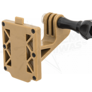 Montura de Protección Para Cascos Para Camara Go Pro Color Arena