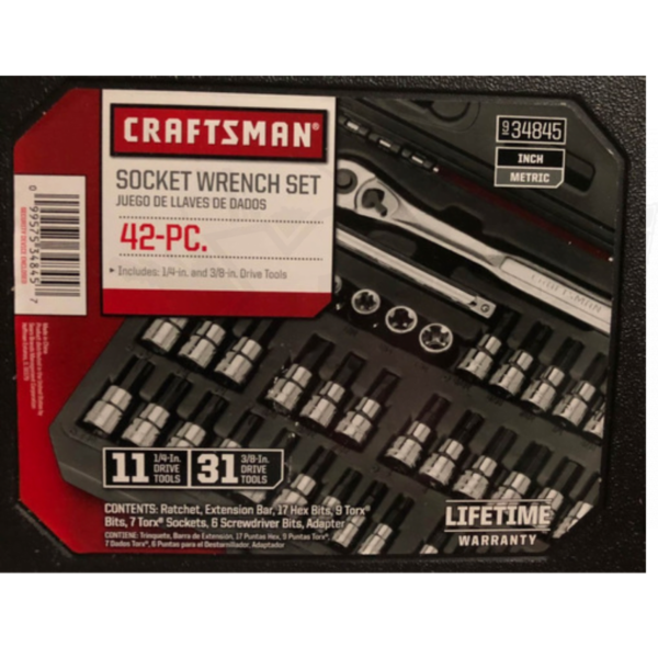 Conjunto De Herramientas Craftsman 42 Piezas - Image 2