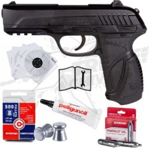 Gamo Pt-85 Blowback Pistol CO2 Package .177 (4.5mm)