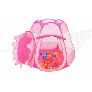 Casita Infantil Estilo Casa De Campaña Con Pelotas