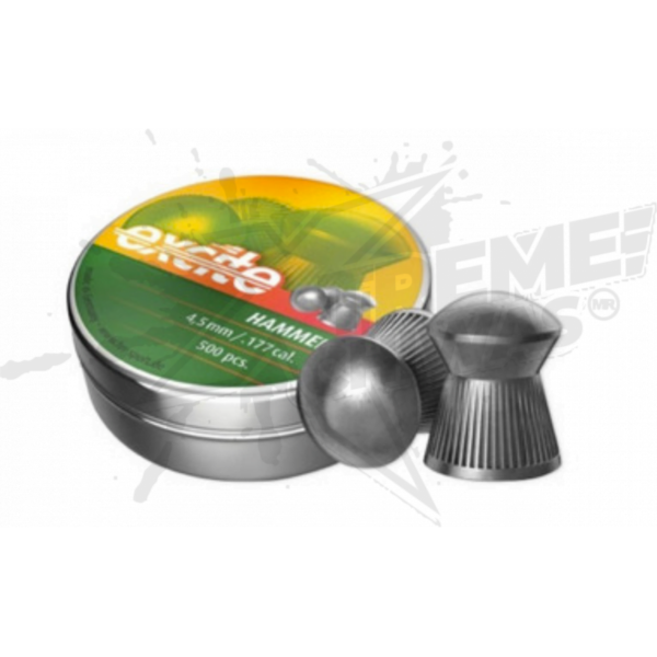 Pellets Excite Hammer 500ct 7.87gr .177 (4.5mm) - Image 3