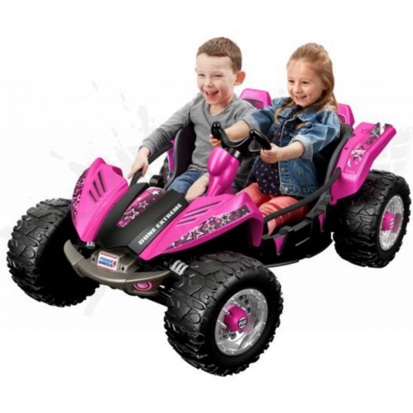 Carrito Dune Racer 12v Color Rosa Para Niños Power Wheels - Image 2