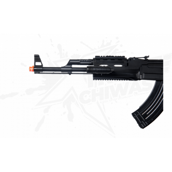 Rifle Airsoft Ukarms P48 Tactical AK-47 Resorte Bbs 6mm - Image 4
