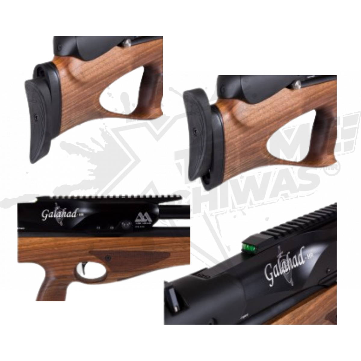 Galahad Walnut .25 Rifle (6.35mm) - Image 3