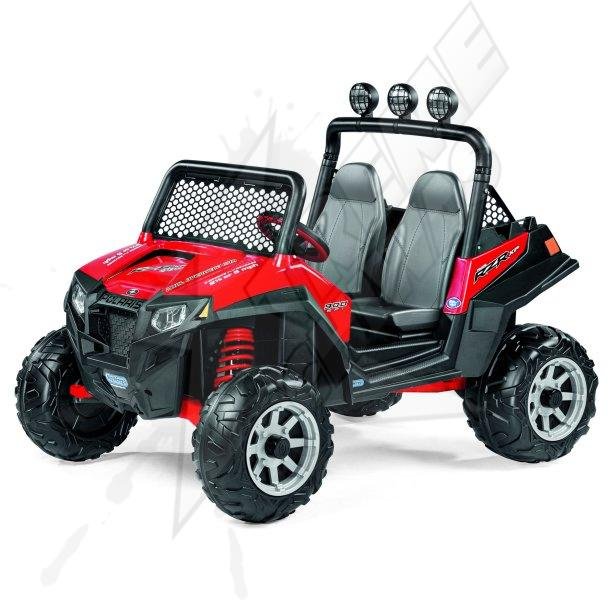 Peg Perego Polaris Ranger RZR 900 12 Volt Ride-On Cart Red - Image 2