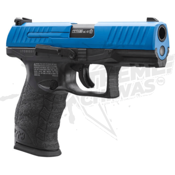 Pistola Gotcha Walther PPQ M2 Azul CO2 .43 - Image 3
