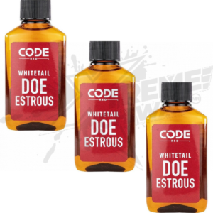 CODE RED Deer Attractant Essence 2oz Pack of 3