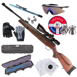 Hatsan 135 Qe Vortex Air Nitro Piston Rifle Package .22 (5.5mm)