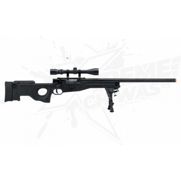Rifle Airsorft Sniper M96 Bbs 6mm Cerrojo Resorte Mira Bipoide - Image 4