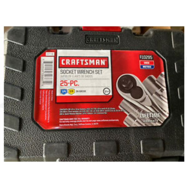 Craftsman 25 Llaves de Dados set - Image 3