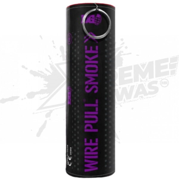 3 Granada de Humo Wire Pull Morada Enola Gaye WP40 - Image 5