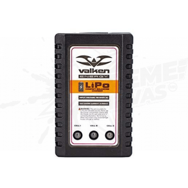 Cargador Inteligente Valken 2-3 Celdas LiPo 7.4v 11.1v Airsoft - Image 2